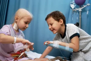 This image shows the result of Childhood cancer ribbon.