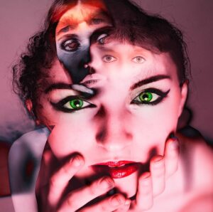 This image shows the result of borderline personality disorder art.