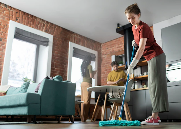 This image shows the result of Depression- House Cleaning services.