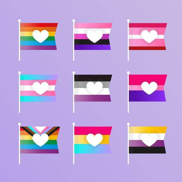 This image shows the result of Demiromantic flag.